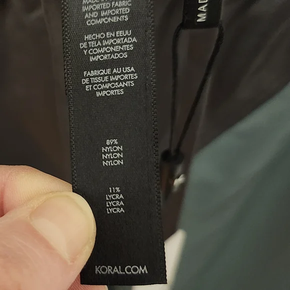 NWT Koral dark Grey/green Lightweight Joggers - Picture 6 of 8